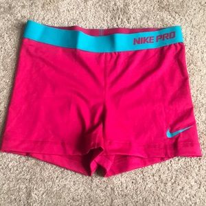 Nike pro shorts